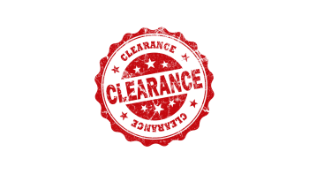 CLEARANCE!
