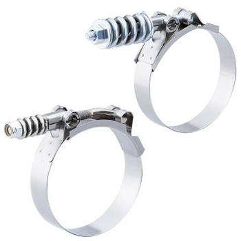 Spring Loaded T-Bolt Hose Clamps
