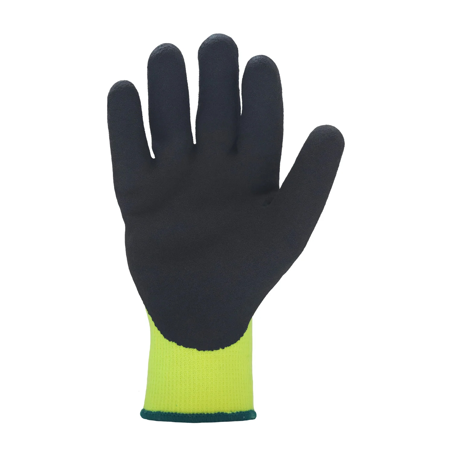 Azusa Safety Medium Weight Winter Acrylics Gloves, L/XL, Lime