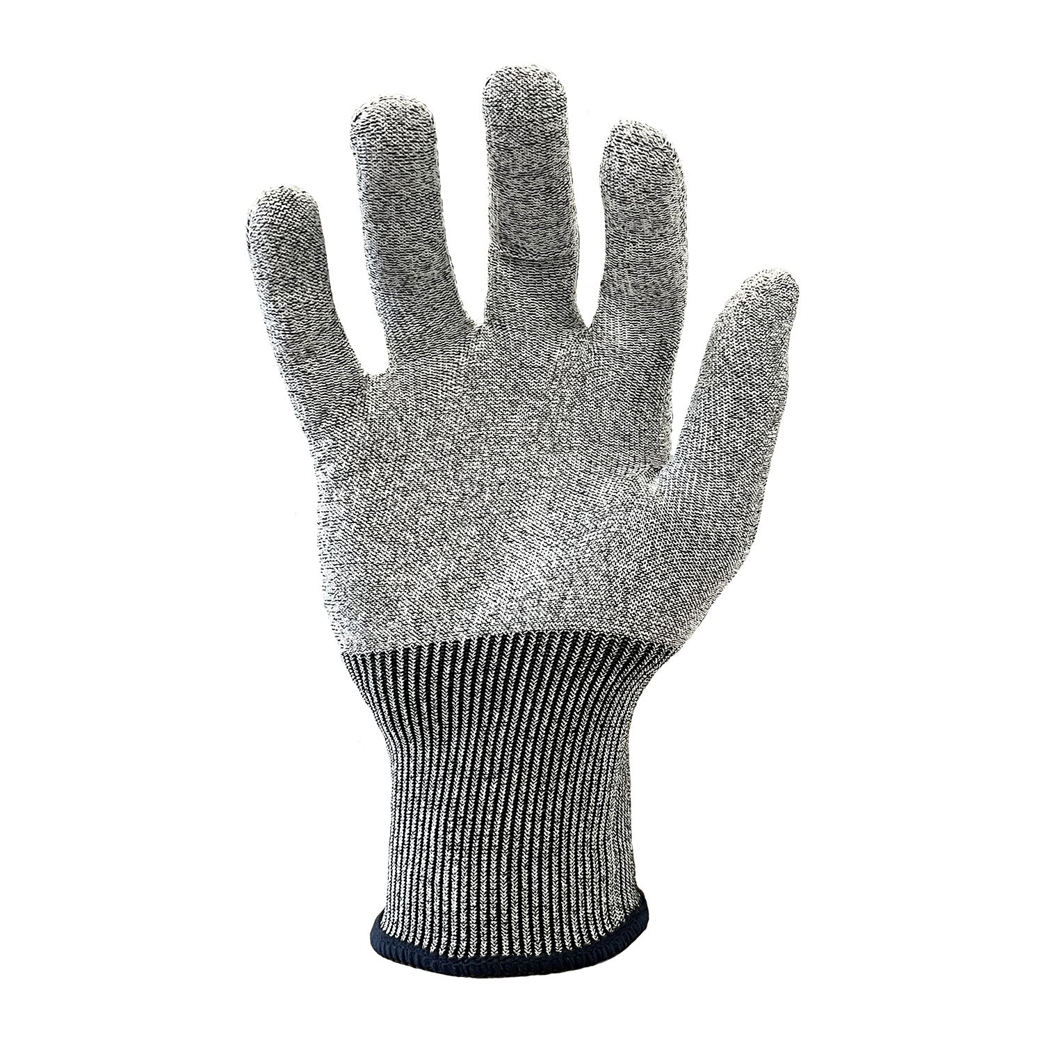 Azusa Safety BLUWOLF 18-Gauge Seamless HPPE-Blended Uncoated ANSI A4 Cut Resistant Work Gloves, M