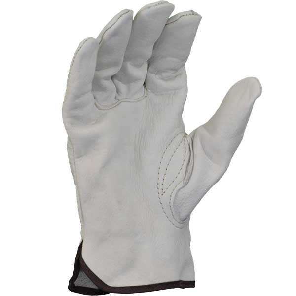 Azusa Safety Top Grain Leather Drivers Gloves with a Keystone Thumb, M