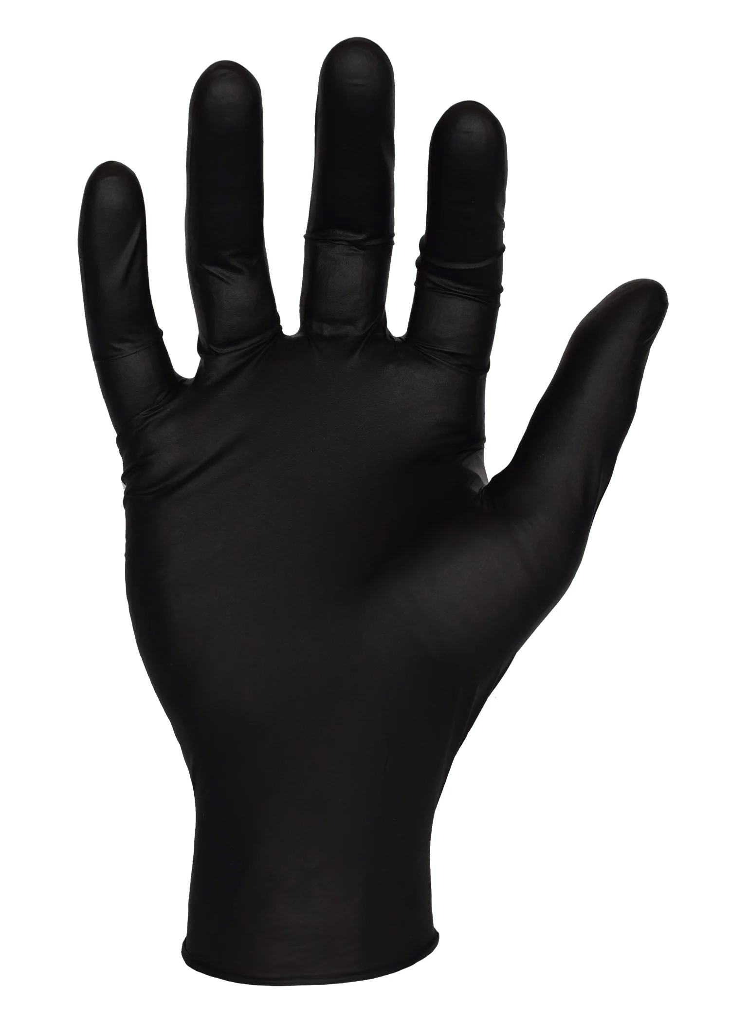 Azusa Safety Black Disposable Powder Free Nitrile Exam Gloves (100/BX) XL