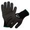 Azusa Safety Medium Weight Winter Acrylics Gloves, S/M, Black