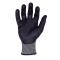 Azusa Safety BLUWOLF 18 Gauge HPPE Blended ANSI A4 Cut Resistant Gloves with Ultra-Foam Nitrile/Polyurethane Palm Coating, S