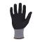 Azusa Safety Dura-Dex 15 Gauge Gray Nylon/Spandex Blended Work Gloves with Dura Foam Nitrile/Polyurethane Palm Coating and Reinforced Thumb Crotch XL