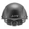 DAX Carbon Fiber Cap Brim Safety Hard Hat (BLACK)