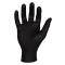 Azusa Safety Textured Black Disposable Powder Free Nitrile Exam Gloves (100/BX) L