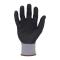 Azusa Safety Dura-Dex 15 Gauge Gray Nylon/Spandex Blended Work Gloves with Dura Foam Nitrile/Polyurethane Palm Coating, L