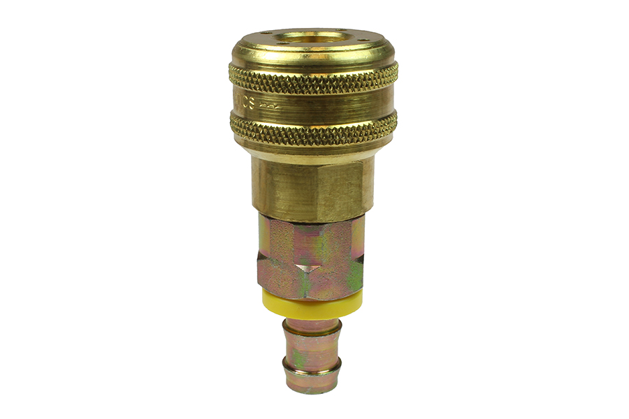 CO 128AL Coilflow&trade; Automatic Couplers, 1/2", 1/2&rdquo; Lock-On
