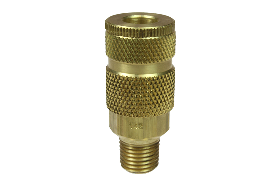 CO 142 1/4" ARO Coupler, 1/4" MPT