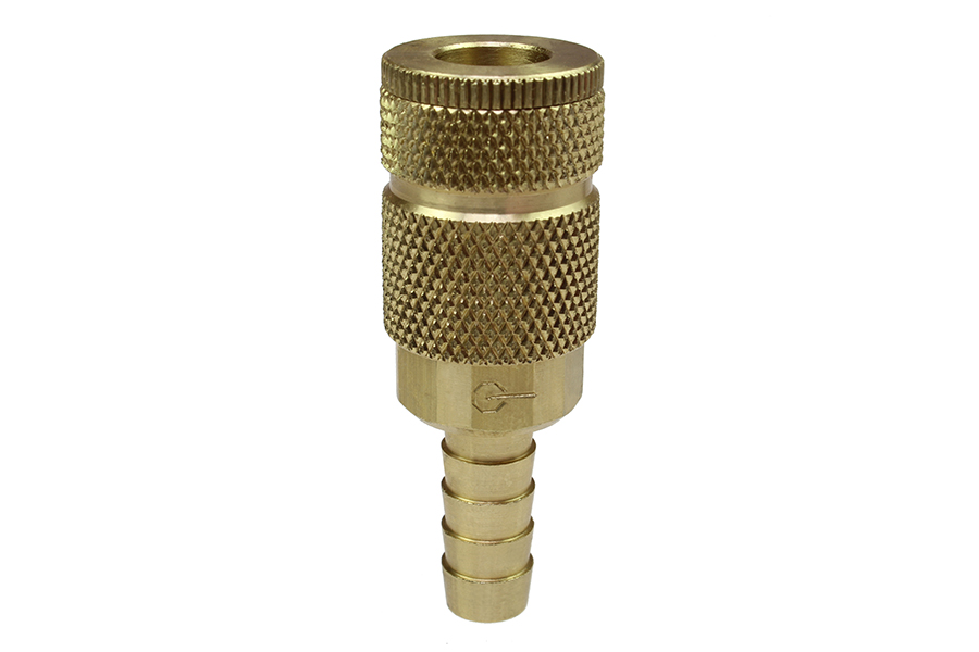 CO 166 1/4" Automotive Coupler, 3/8" ID Hose
