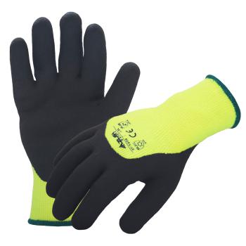 Azusa Safety Medium Weight Winter Acrylics Gloves, S/M, Lime