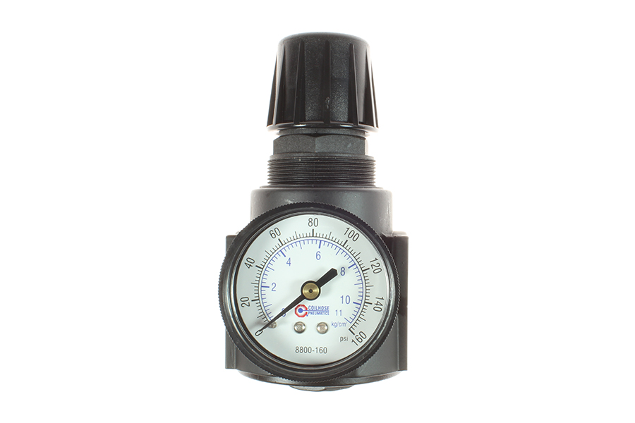 CO 27R4-GH 1/2" Regulator w/Gauge, 0-200 PSI