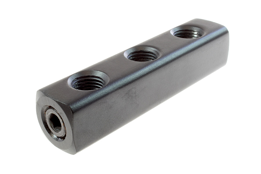 CO 3032 3 Port Low-Profile Manifold 1/4" In 1/4" Out
