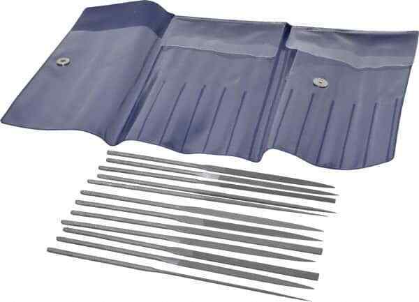 14 piece 5-1/2" 2 Cut Swiss Pattern Needle File Set