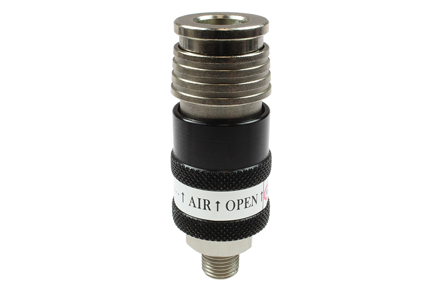 CO 587USE 2-in-1 Automatic Safety Exhaust Coupler 3/8" Body 1/2" MPT
