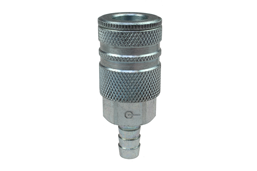 CO 586-DL 3/8" Industrial Coupler 3/8" ID Hose Display