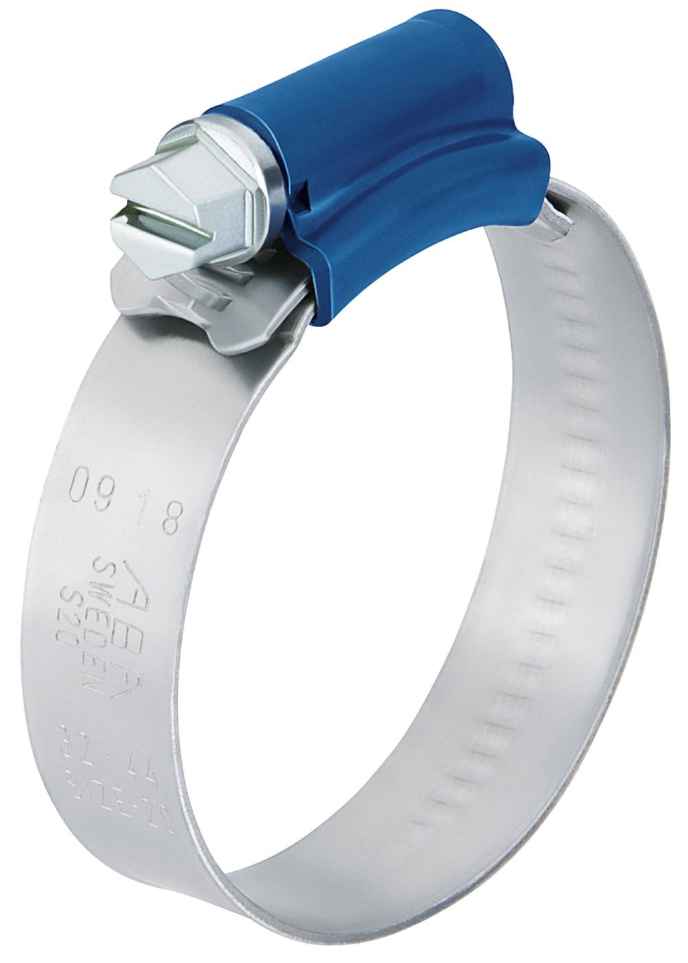 ABA Original Galvanized Steel Hose Clamps 58mm - 75mm, SAE 40
