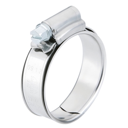 ABA Original Galvanized Steel Hose Clamps 19mm - 28mm, SAE 10