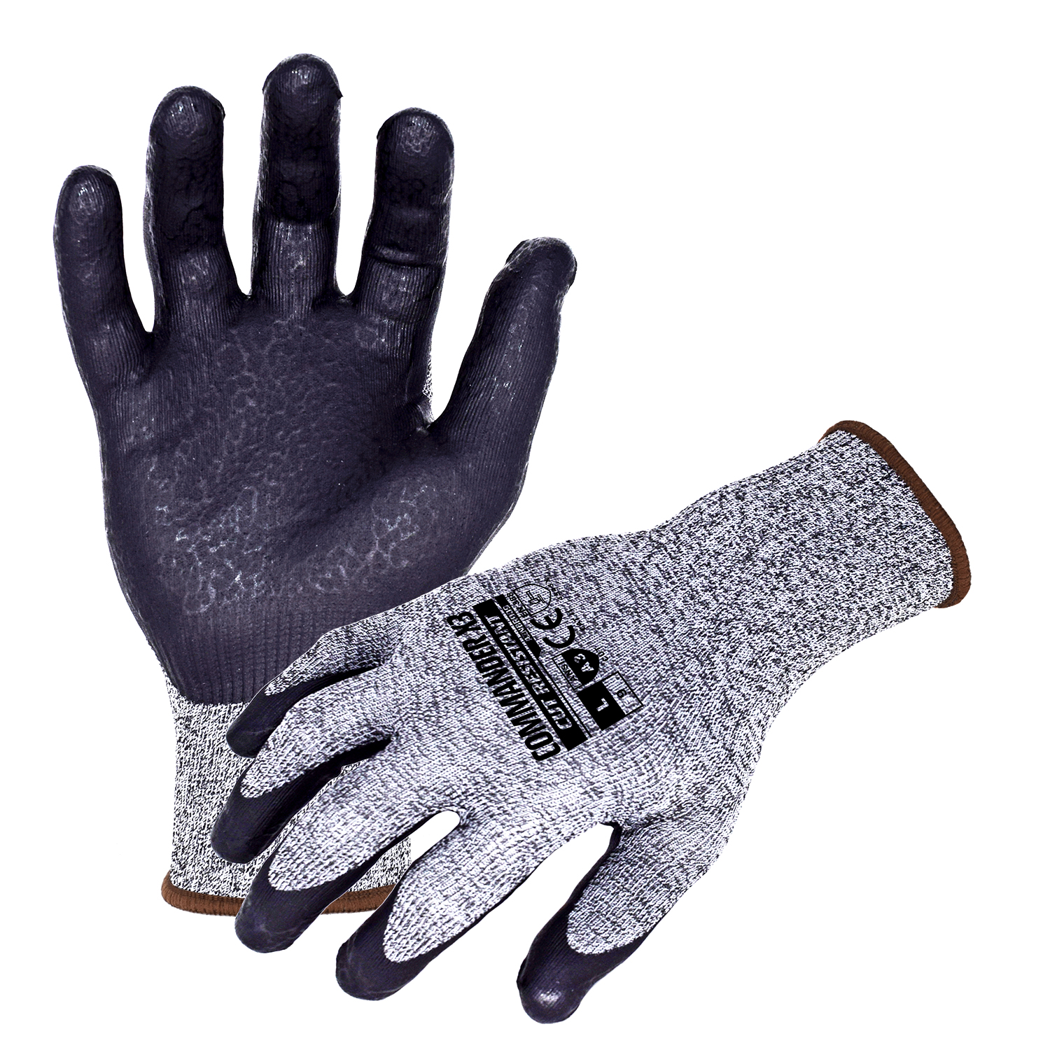 Azusa Safety 13 Gauge HPPE Blended ANSI A3 Cut Resistant Gloves, L