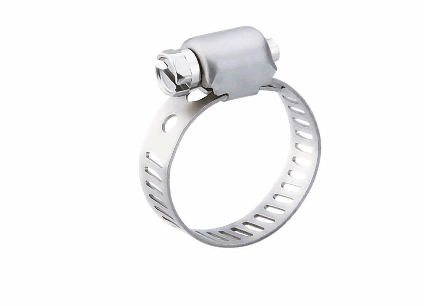 Breeze Mini Hose Clamps, 1-3/16" - 1-3/4" Range, SAE 20