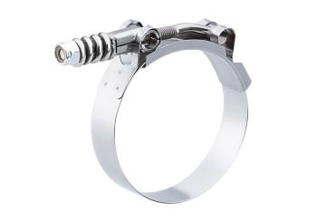 Breeze Spring-Loaded T-Bolt Tension Clamps, 7-1/4" - 7-9/16" Range, SAE 204