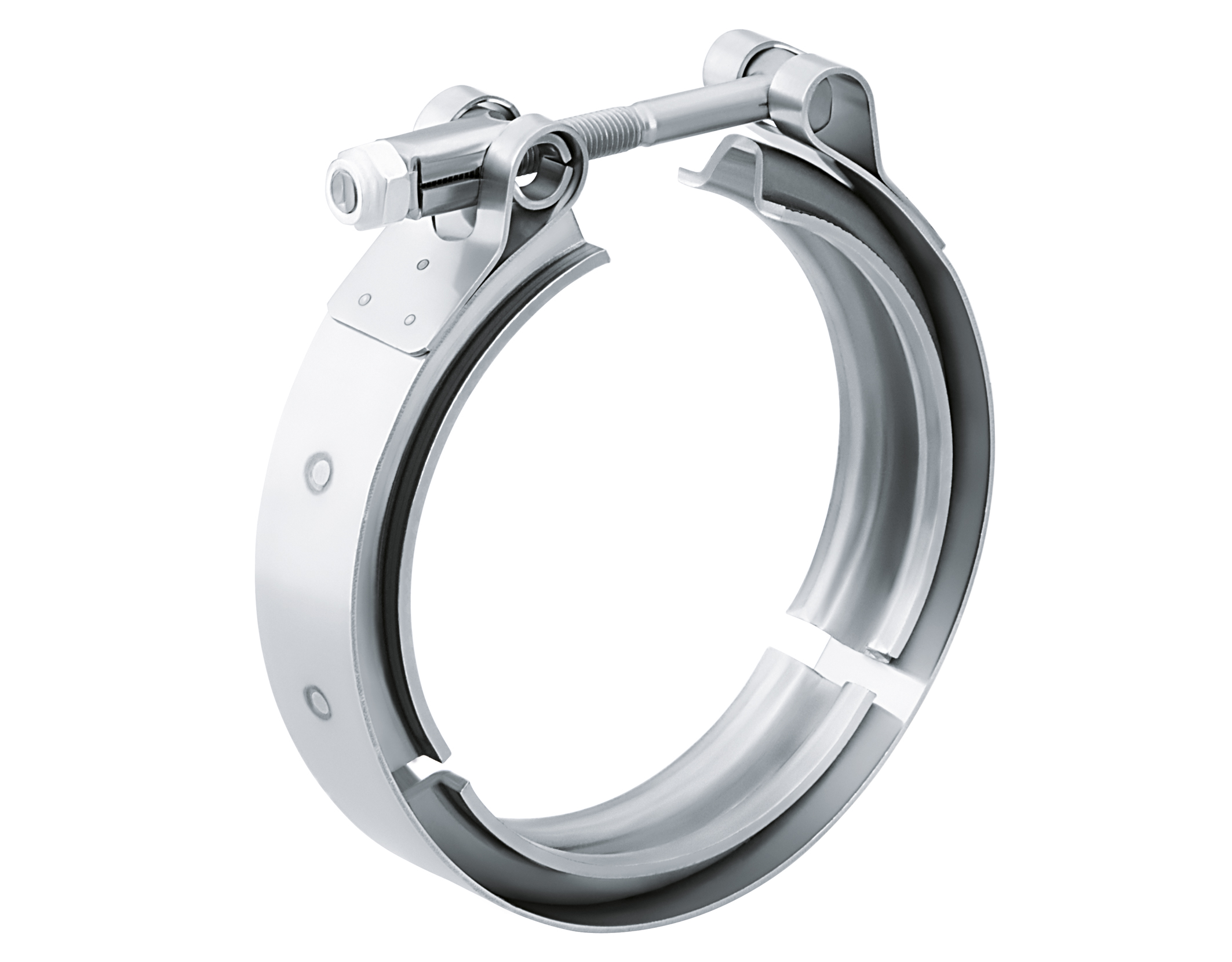 Breeze V-Band T-Bolt Clamps, 300 SS Band, 400 SS Bolt, 6.88" Diameter