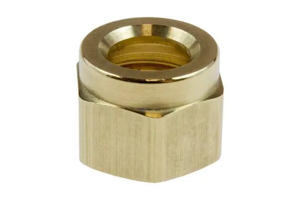 CO CN02 NYLON COILED HOSE NUT, 1/8" ID