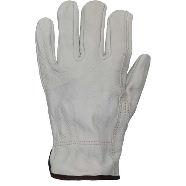 Azusa Safety Top Grain Leather Drivers Gloves with a Keystone Thumb, M