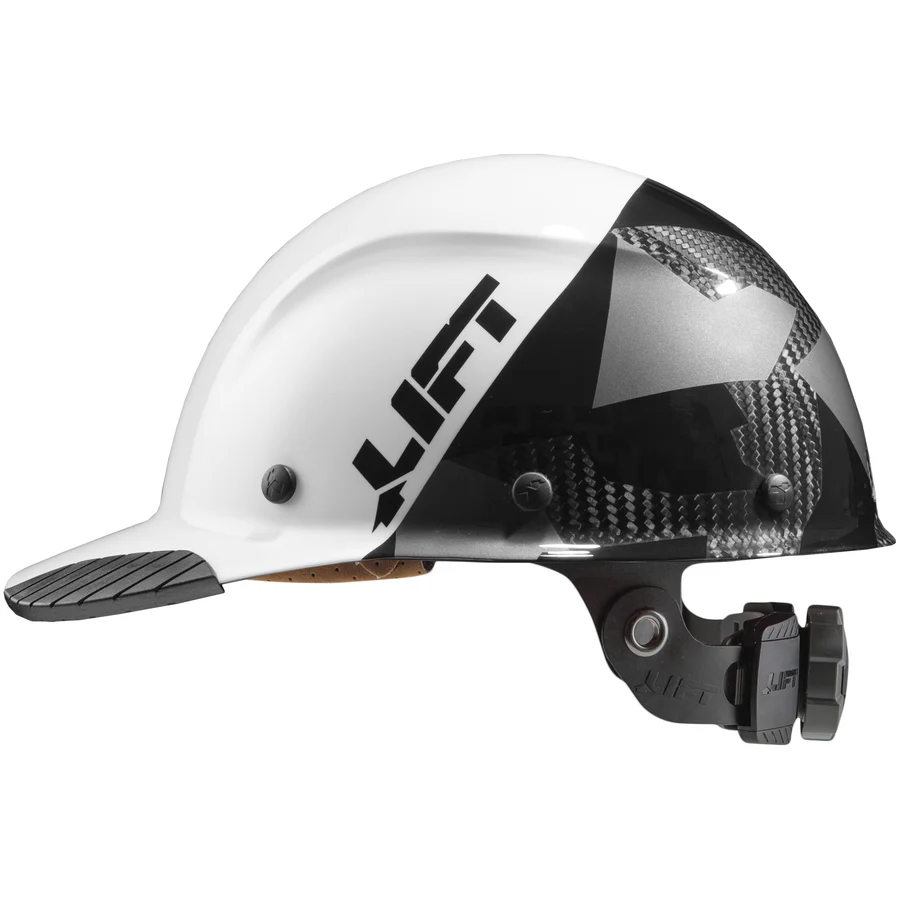 LF HDC50C-20CK DAX CARBON FIBER CAP BRIM (WHITE/BLACK CAMO)