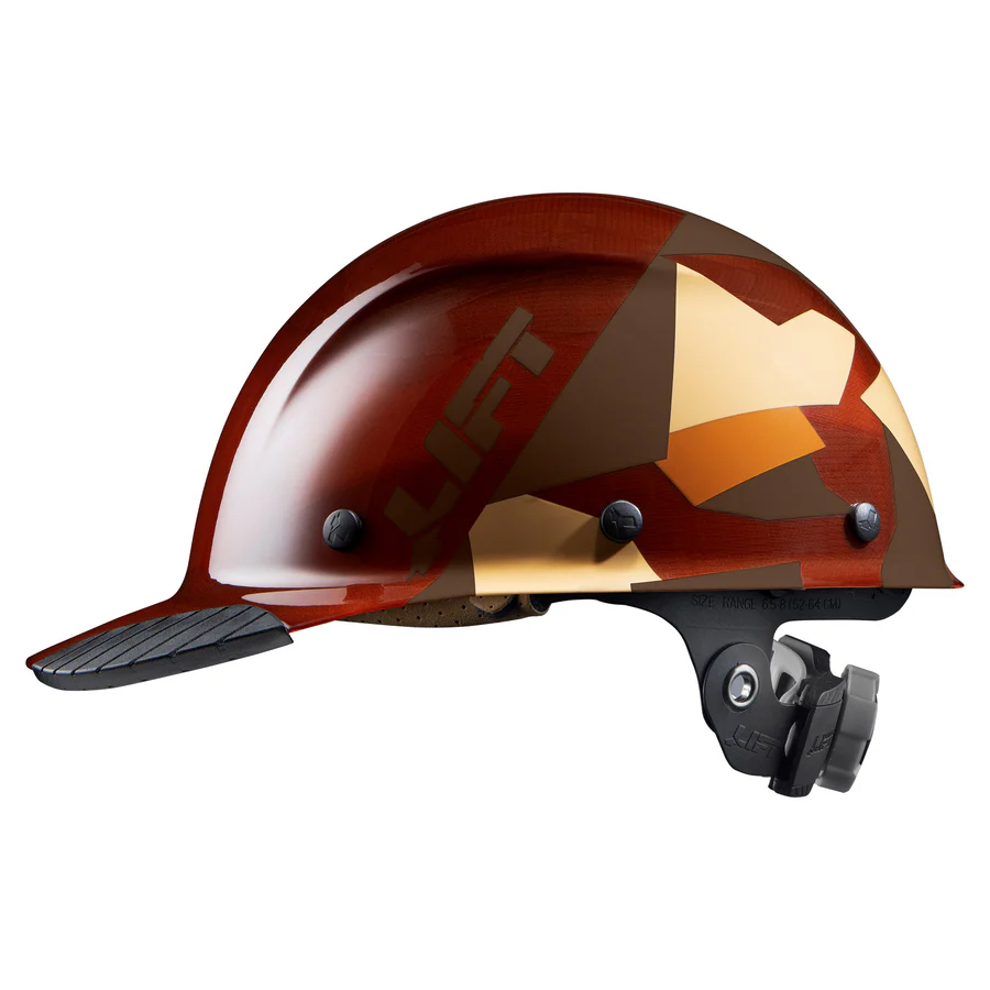 LF HDFC50-20CD DAX FIBER RESIN CAP BRIM (50/50 DESERT CAMO)