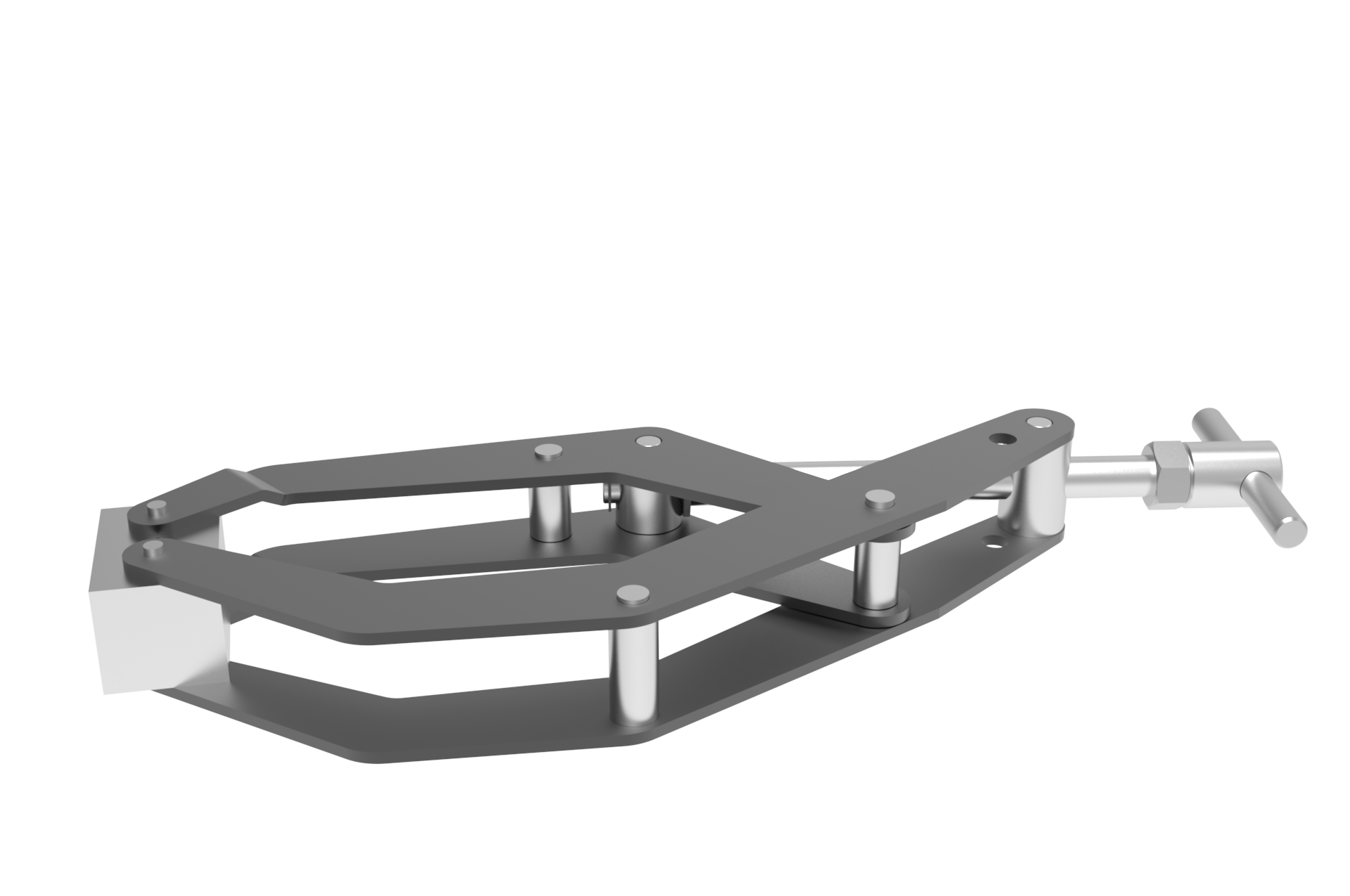 Squeeze Action Toggle Clamp, 330 lb force