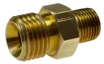 CO MA0404 MALE ADAPTER, 1/4" MALE NPS X 1/4" MPT