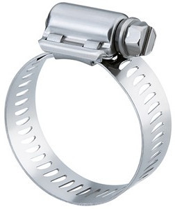 Breeze Power-Seal 316 SS Hose Clamps, 1-1/16" - 2" Range, SAE 24