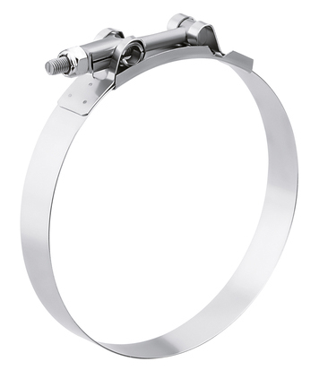 Breeze T-Bolt 300 SS Hose Clamps, 6-3/4" -  7-1/16" Range, SAE 188