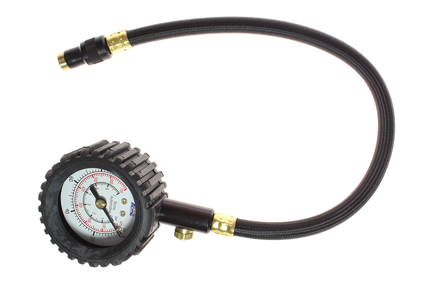 CO A532RB High Res. Gauge w/Boot 0-60 lbs.