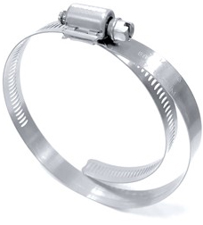 Breeze Jet Aero-Seal Quick-Connect 301 SS Clamp, 3-5/8"- 16" Range, SAE 248