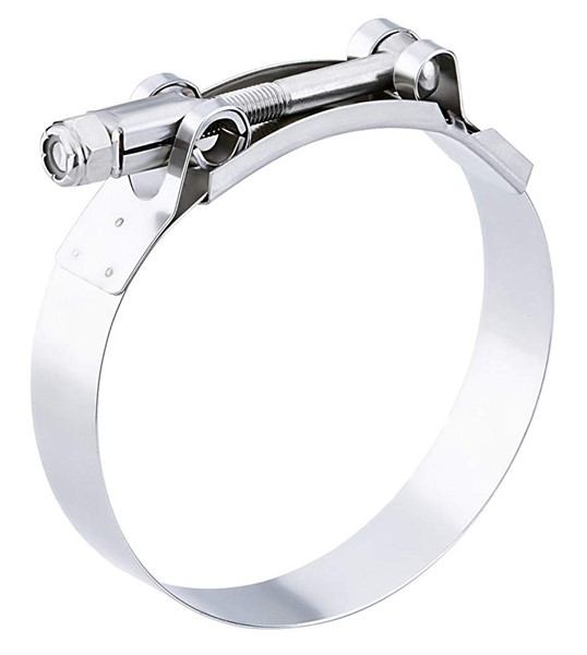 Breeze T-Bolt 300 SS Hose Clamp, SS Screw, 5.25" - 5.56" Range, SAE 140