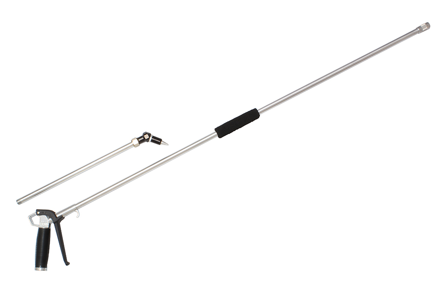 CO TYP2548-X45 1/4" Typhoon Blow Gun, 48" Extension & Angle Tip