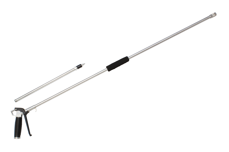 CO TYP2548 1/4" Typhoon Blow Gun 48" Ext and High Flow Tip
