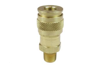 CO 152U-DL 1/4" Universal Coupler 1/4" MPT Display