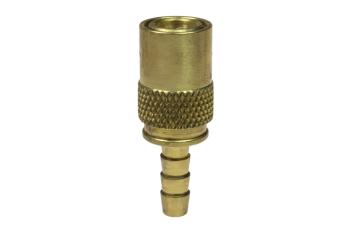 CO 6-306 3/8" Moldflow Coupler Unvalved 3/8" ID Hose