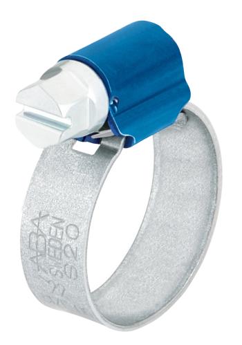 ABA Nova Galvanized Steel Hose Clamps 32mm - 44mm range, SAE 20  500/CS