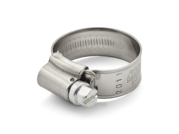 ABA Original 304 SS Hose Clamps 58mm - 75mm, SAE 40