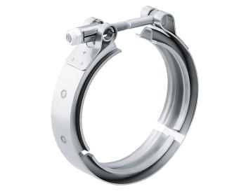 Breeze V-Band T-Bolt Clamps, 300 SS Band, 400 SS Bolt, 5.10" Diameter