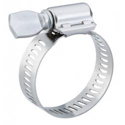 Breeze Aero-Seal 300 SS Hose Clamps with Thumb Wing Screw, 1-7/8" - 5" Range, SAE 72