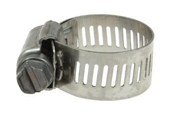 CO HS206 HOSE CLAMP STAINLESS 9/16" BAND, 3/8" TO 7/8" RANGE