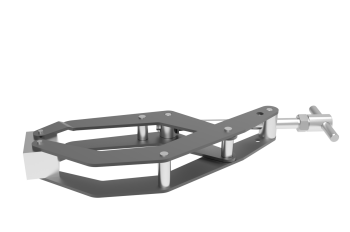 Squeeze Action Toggle Clamp, 330 lb force