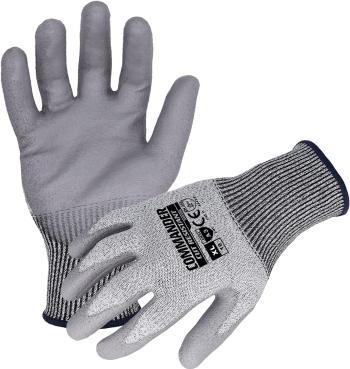 Azusa Safety Commander ANSI A3 Cut Resistant Gloves with Polurethane Palm Coating  M