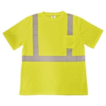 Azusa Safety Hi-Vis ANSI Type R, Class 2 Short Sleeve T-Shirt  M